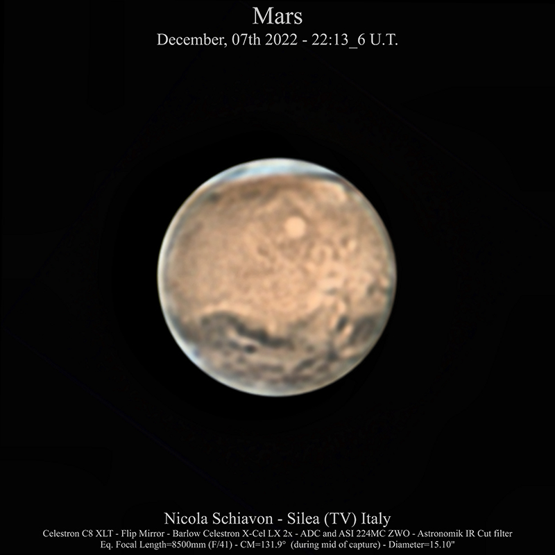 Nicola Schiavon - Marte con Monte Olimpo - io e MEHITS