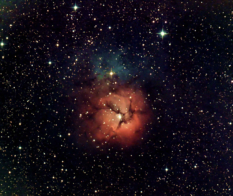 Nicola Schiavon - Nebulosa Trifida M20 - io e MEHITS