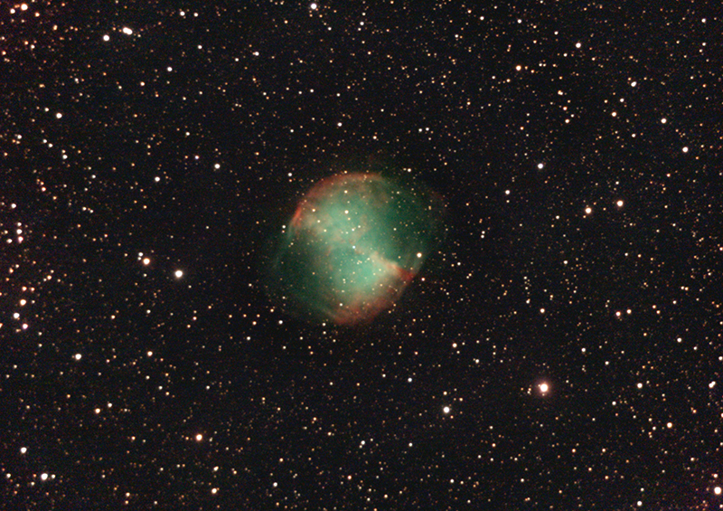 Nicola Schiavon - Nebulosa planetaria M27 Dumbbell - io e MEHITS