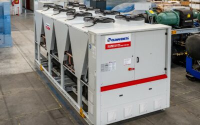 i-FX2: Air Chillers with Inverter Screw Compressors