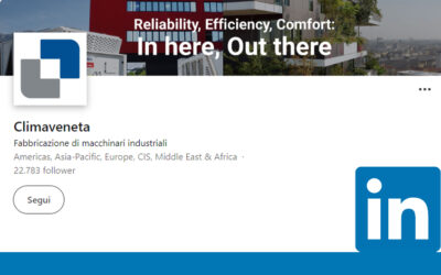 L’account LinkedIn  di MEHITS