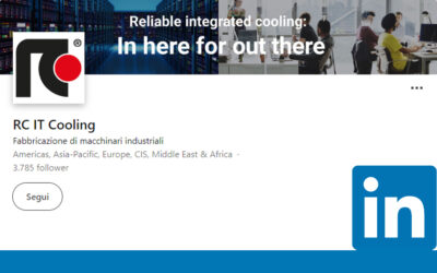 L’account LinkedIn di RC IT Cooling
