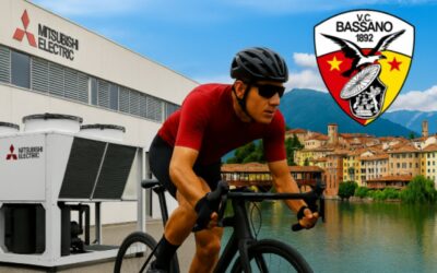Cycling together with the Veloce Club Bassano